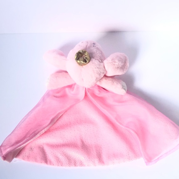 Baby Ganz Princess Elephant Cuddler Pink Lovey - Picture 3 of 5